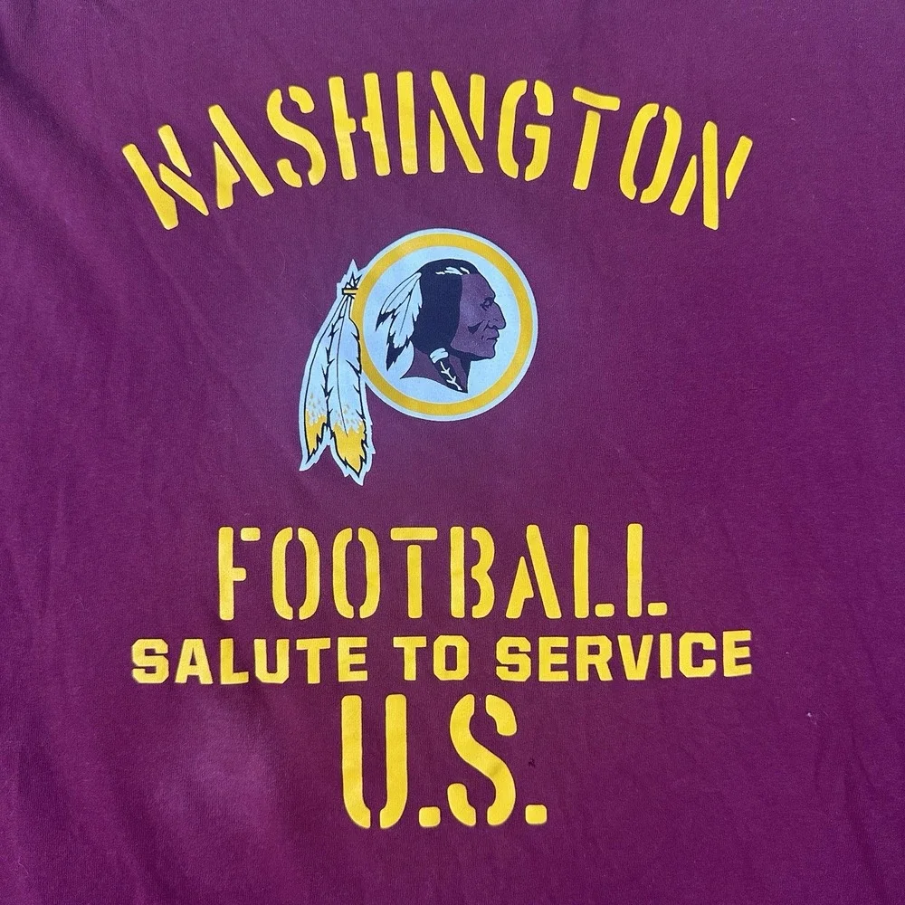 Nike NFL On-Field Washington Team L Dri-Fit Long Sleeve Heritage‎ Logo 2010s USA